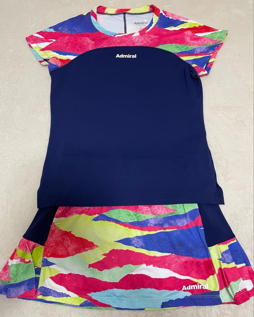 Admiral アドミラル トップス＆スコートセット　L