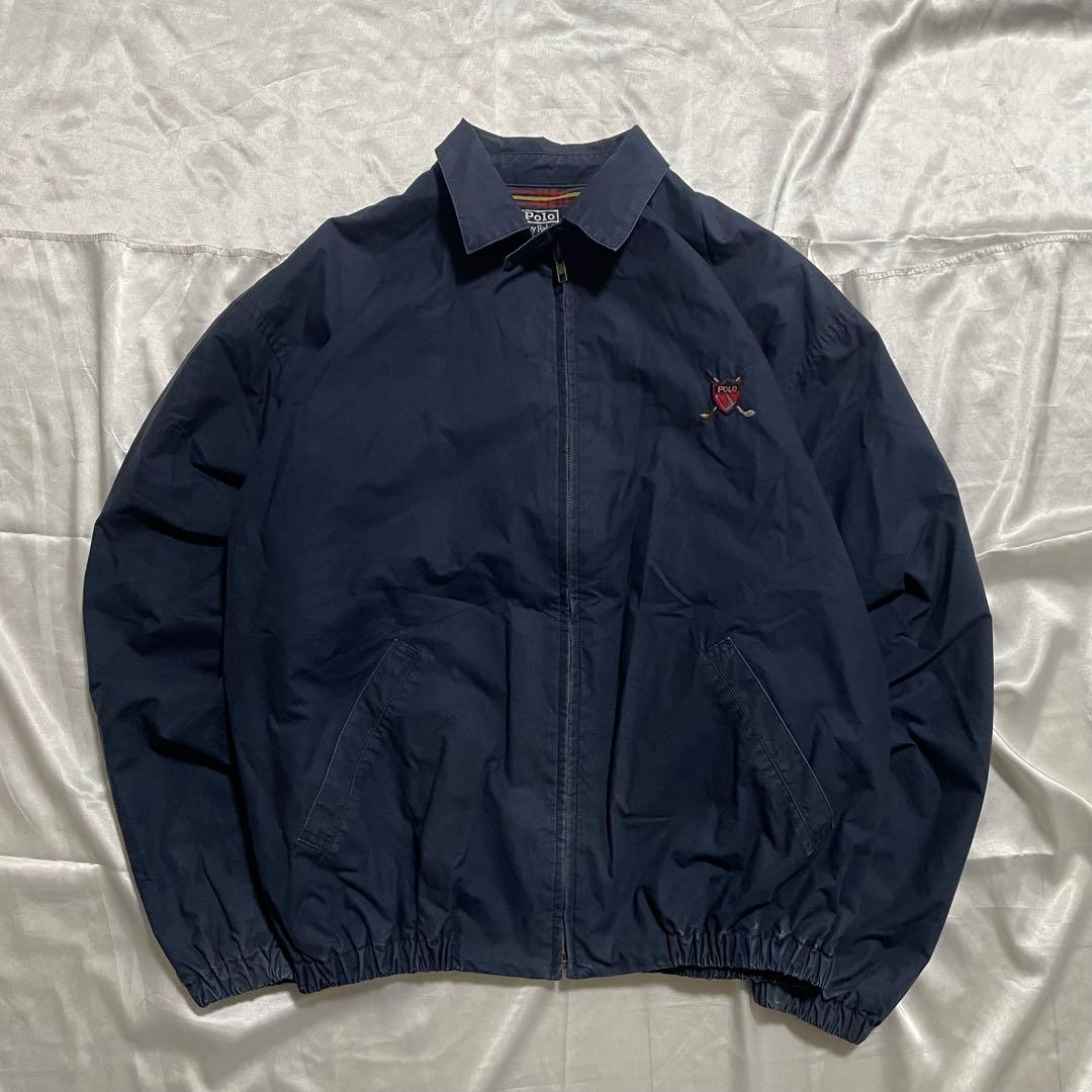 90s polo by ralph lauren swing top ネイビー