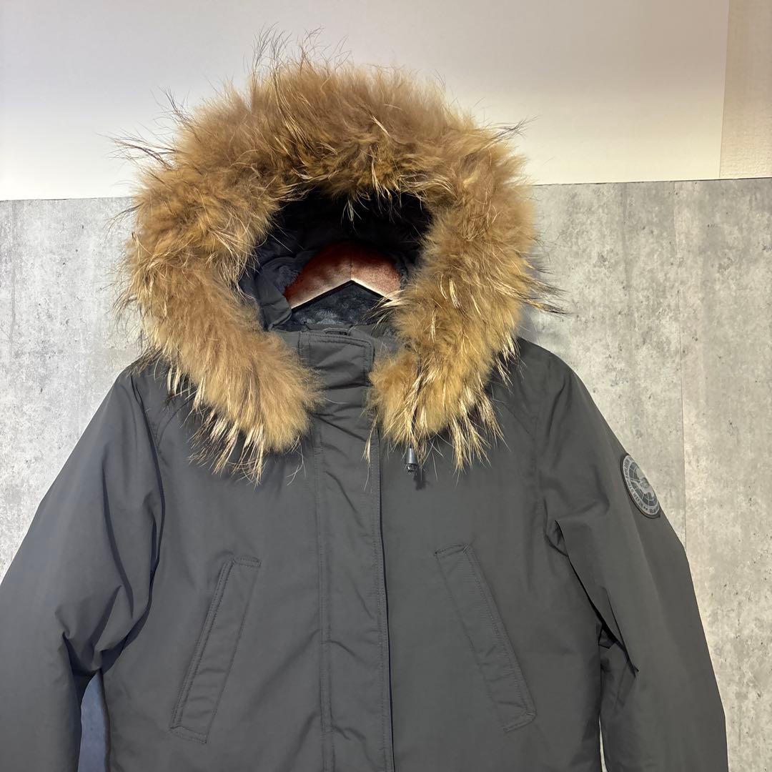 【美品】ザノースフェイス マクマードダウンジャケット ファー付　レディースM