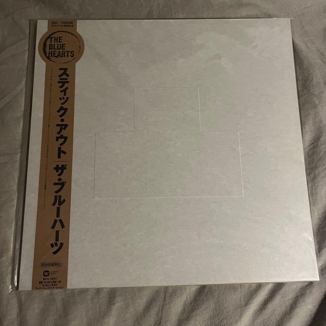 ザ・ブルーハーツ　スティック・アウト　レコード　LP