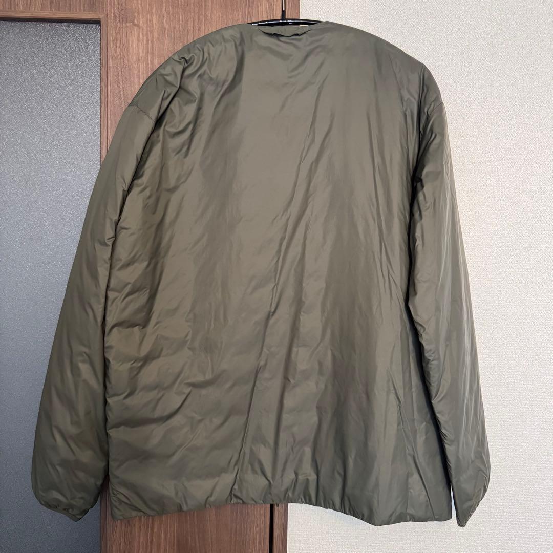 b*g様 MUJI Labo 軽量フレンチダウン ポケッタブル ノーカラージャケ