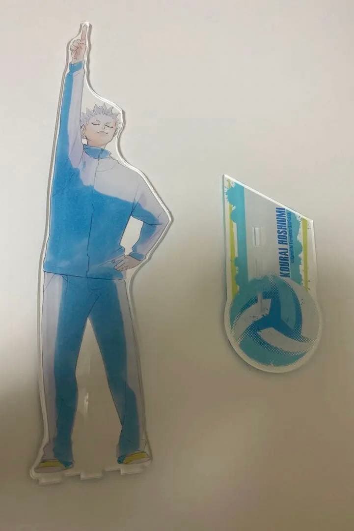 ハイキュー　原作　アクリルMEGAフィギュア　星海光来　アクリルスタンド