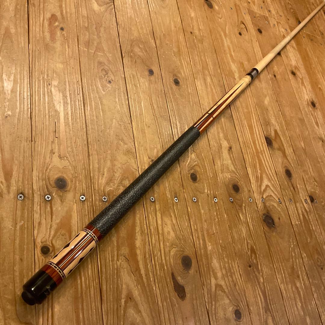 ま*ろ様 美品 ルカシー サイン入り Lucasi XXI ビリヤード キュー