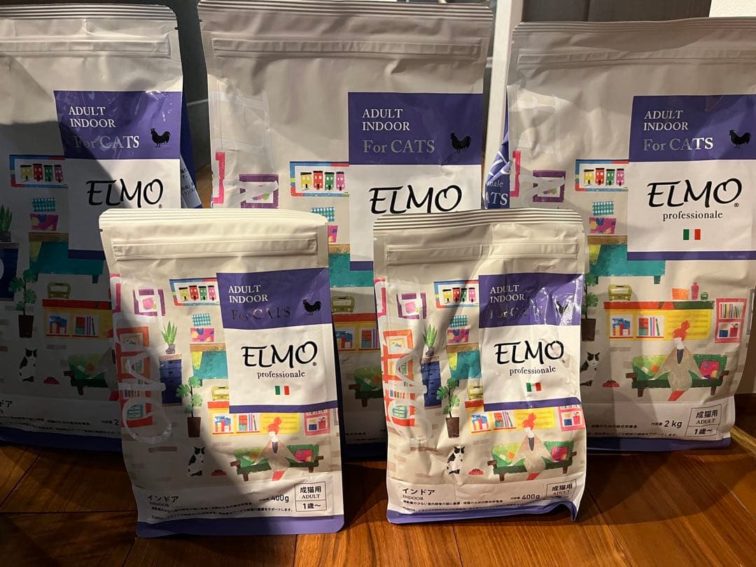 ⭐️今だけ！送料込み！ELMO エルモ　ドライキャットフード⭐️