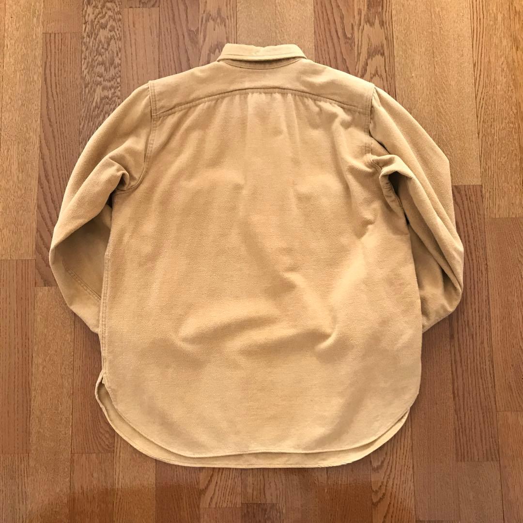 40s big yank ハーフジップ　ワークシャツ