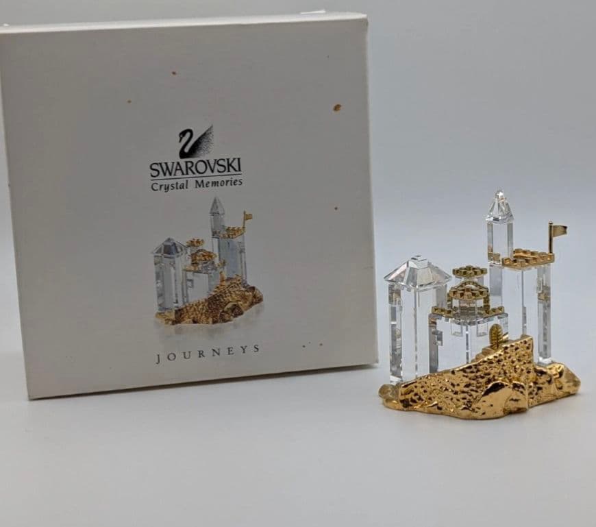 スワロフスキー メモリーズ お城 置物