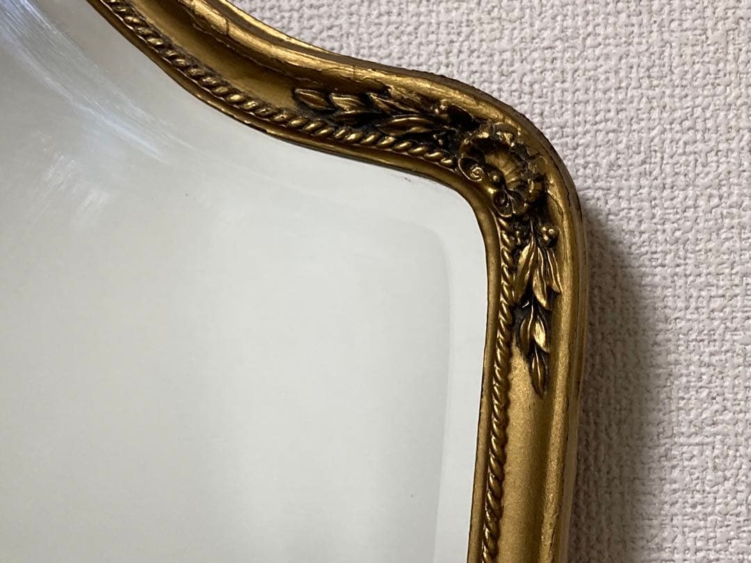 ミラー　壁掛け　アンティーク　鏡