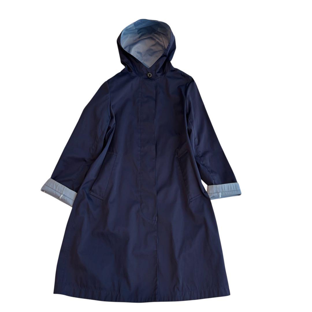マッキントッシュロンドン　トレンチコート ブルー 大きいサイズ　XL