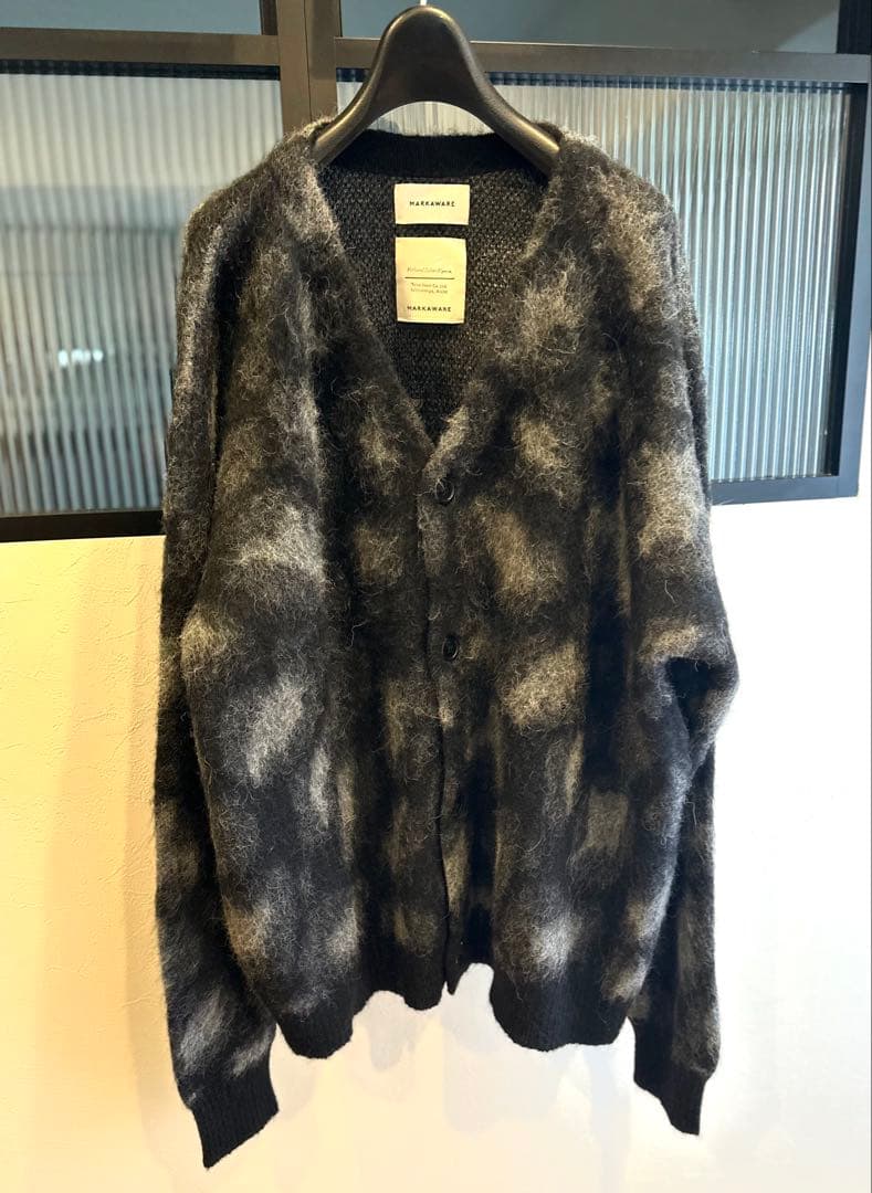 新品未使用MARKAWARE×EDIFICE JACQUARD CARDIGAN
