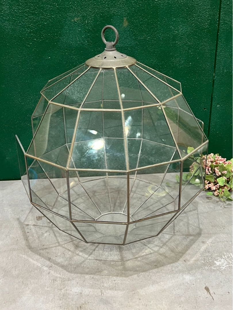 吊り型 テラリウム バンキング インテリア ガラス ショーケース