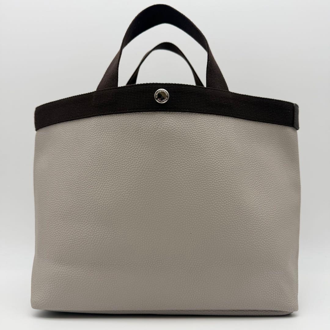 【極美品】Herve Chapelier 704GPスクエアトートバッグ