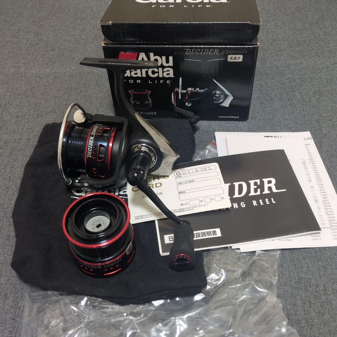 アブガルシア ディサイダー 2500SH スピニングリール バス釣り 希少