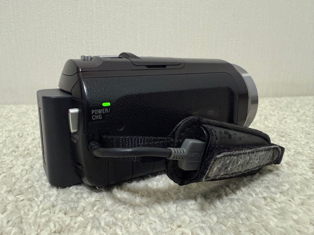 SONY HDR-CX535 ビデオカメラ ボルドーブラウン 【三脚付き】