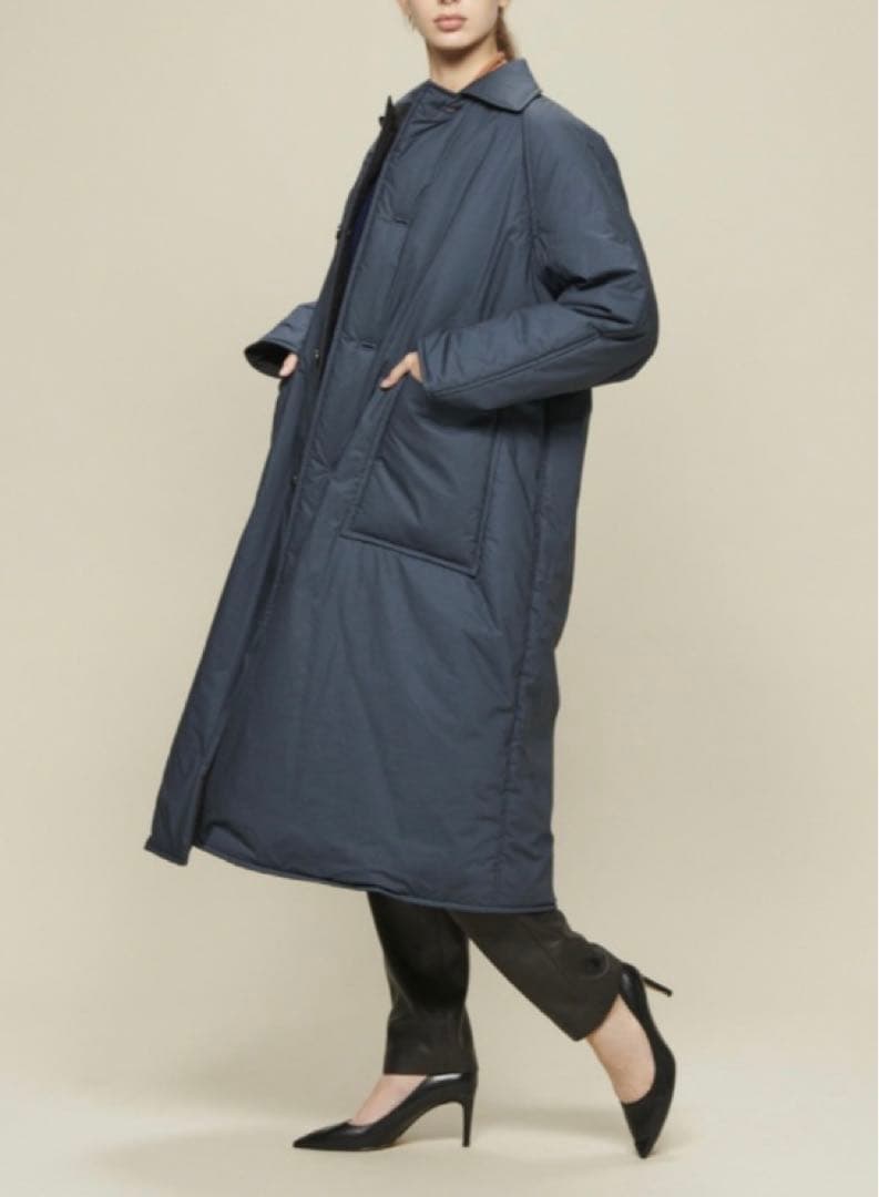 YLEVE イレーヴ コットンタイプライター リバーシブルコート