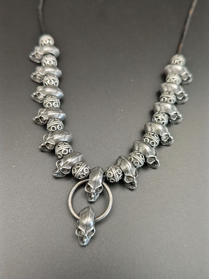 ネクロマンス◎ネックレス◎正規品◎スカル◎シルバー925silver925