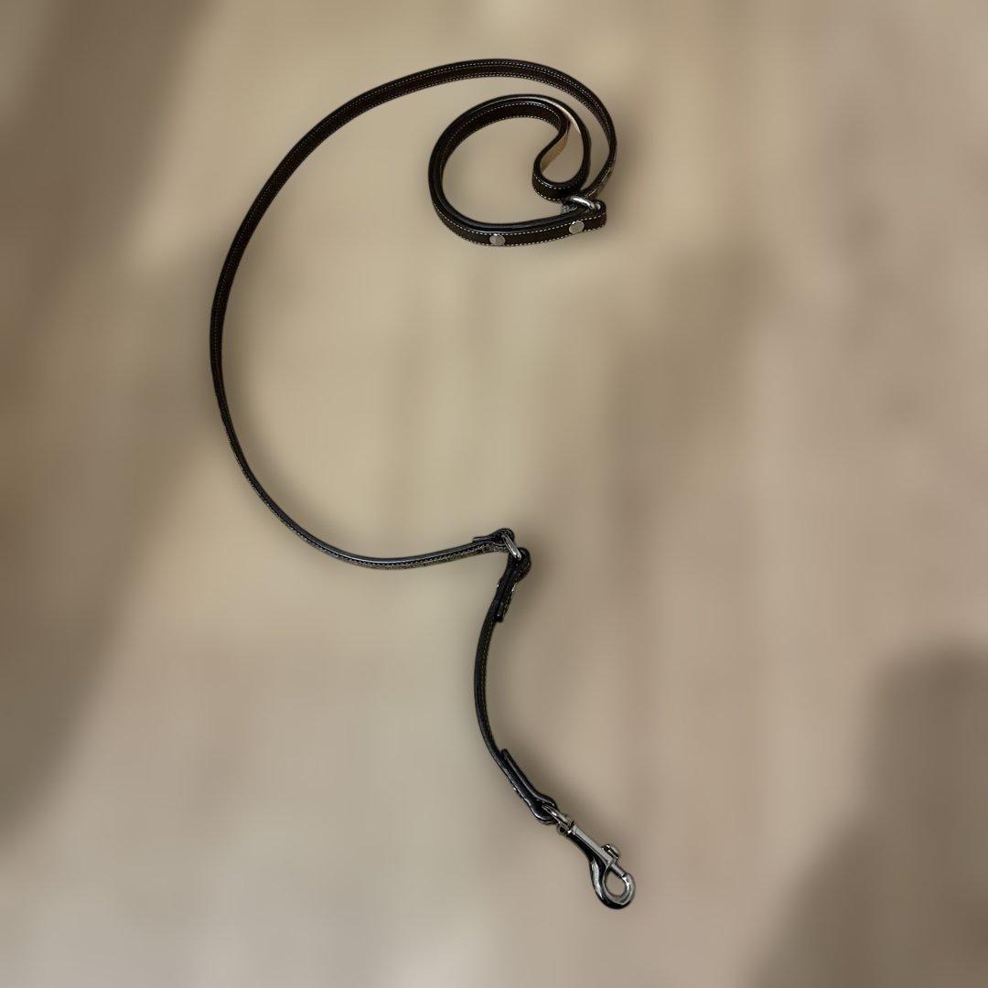 COACH 犬用首輪 XSサイズ リード付き