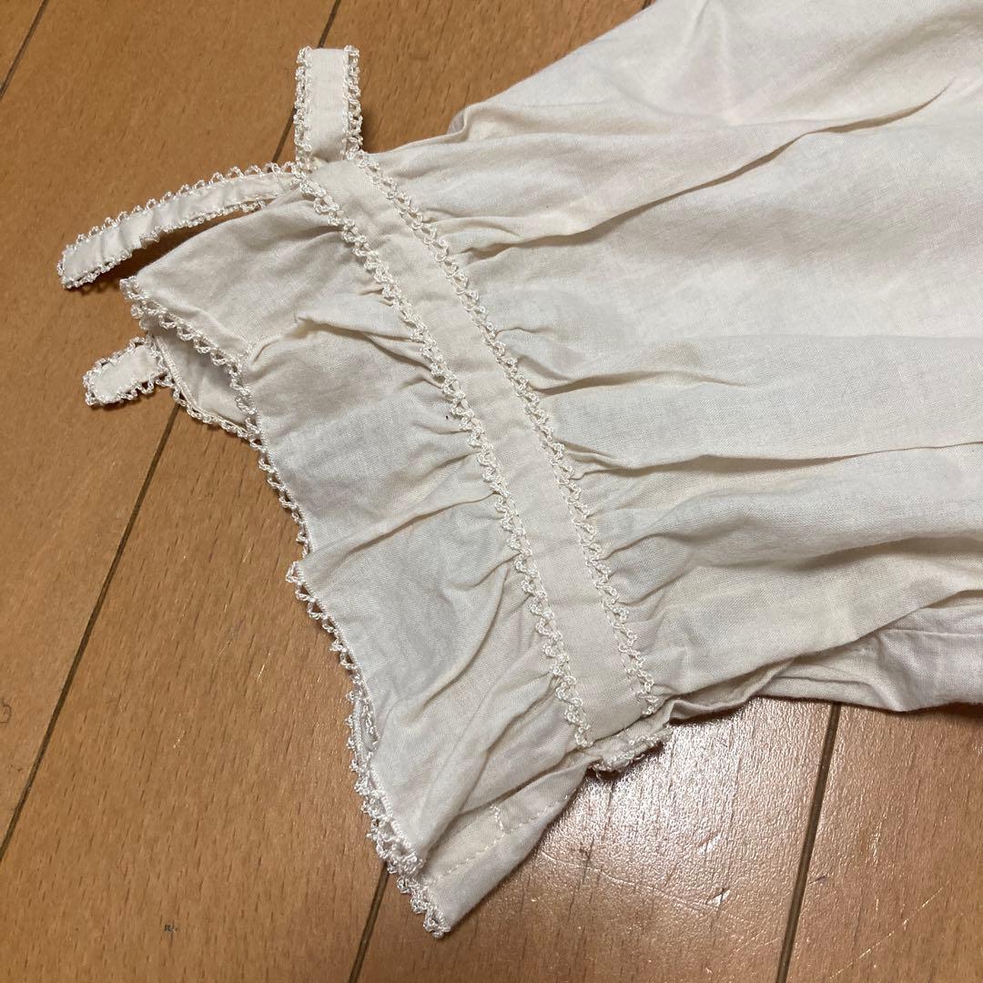 訳あり　ピンクハウス　フード　ピンタック　ピコフリル　ブラウス　半袖