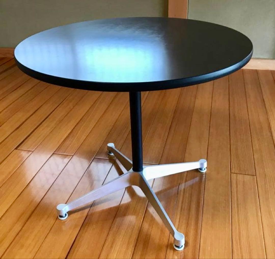 ハーマンミラー社製コントラクトベース 丸テーブル 径75x H65cm