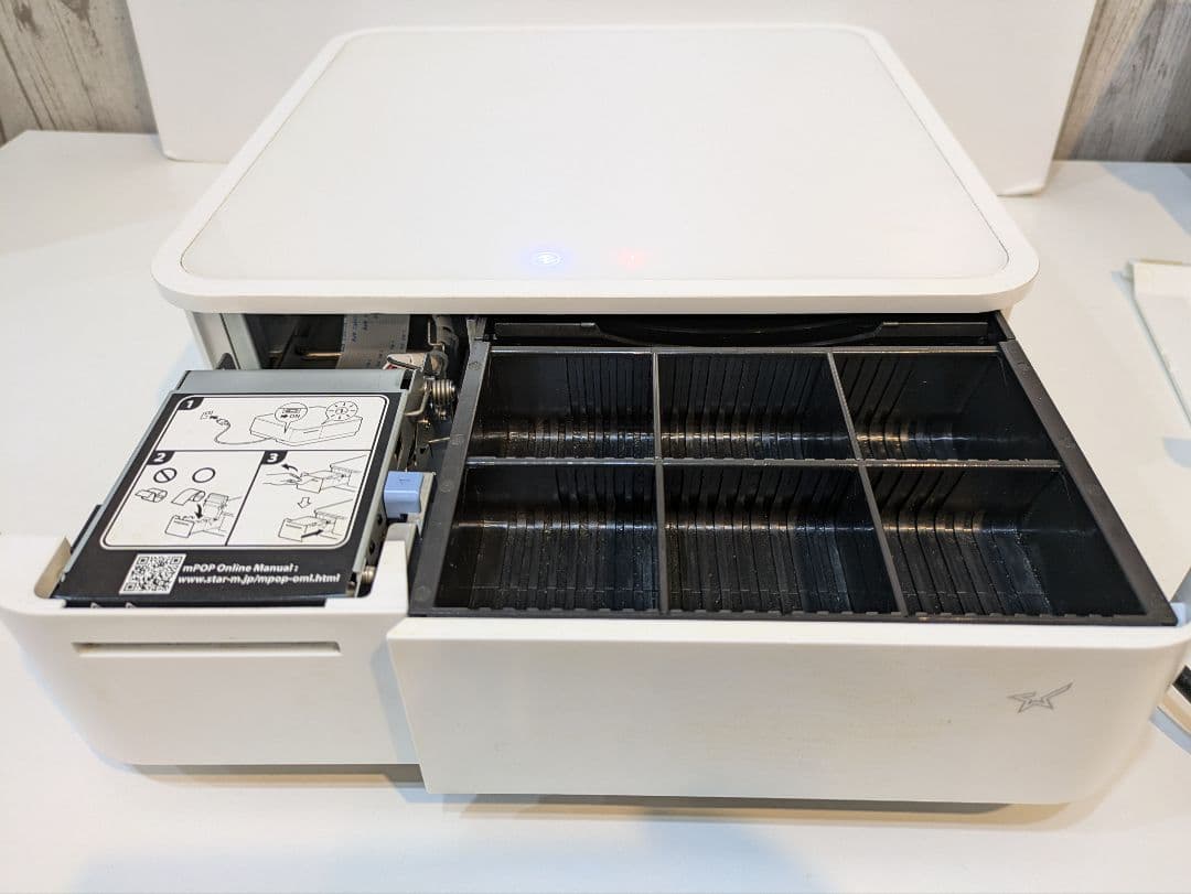 mPOP POP10 WHT Bluetooth レジ 本体