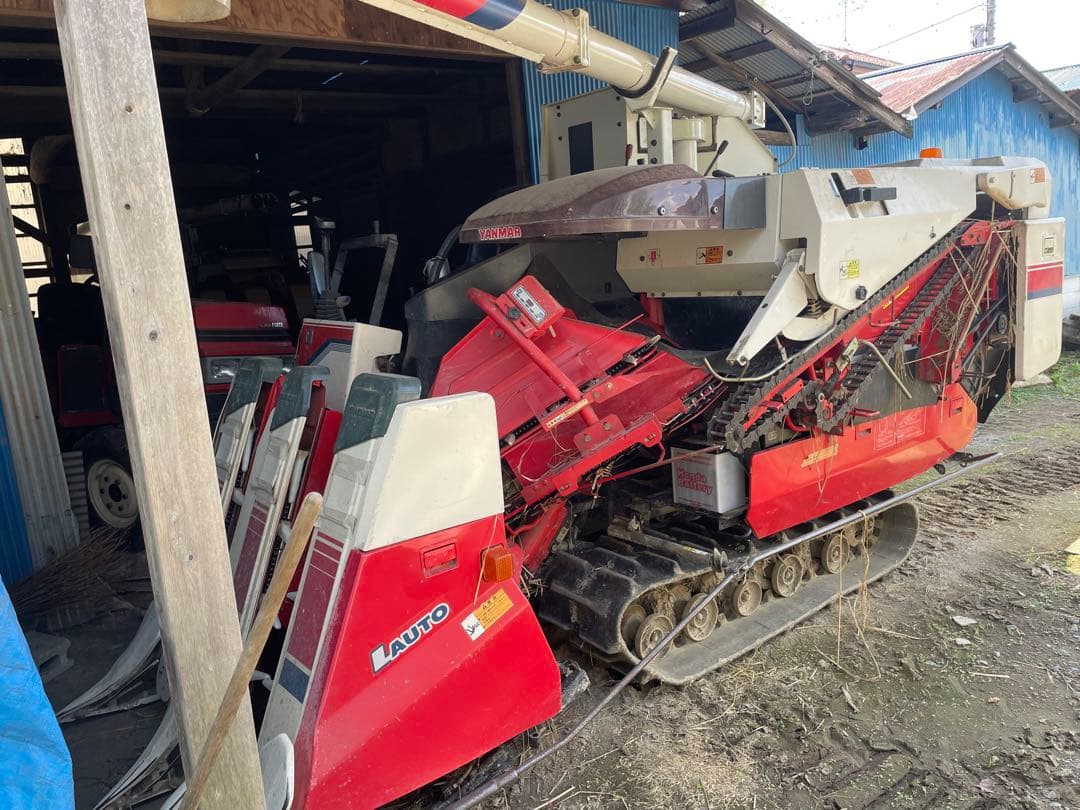 ヤンマー コンバイン ca215 3条