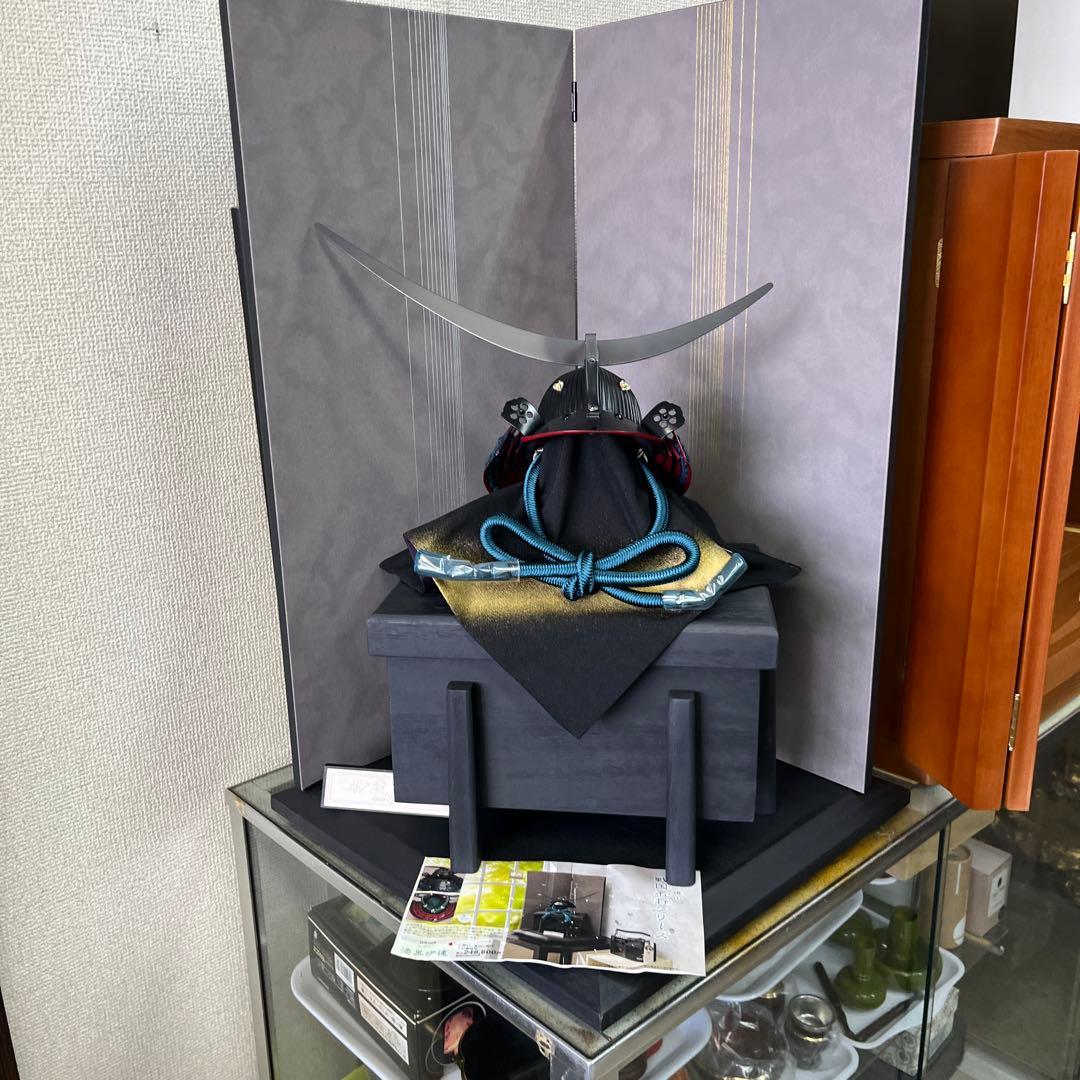 伊達政宗 五月人形 木製　わかさや人形店閉店処分全品9割引き