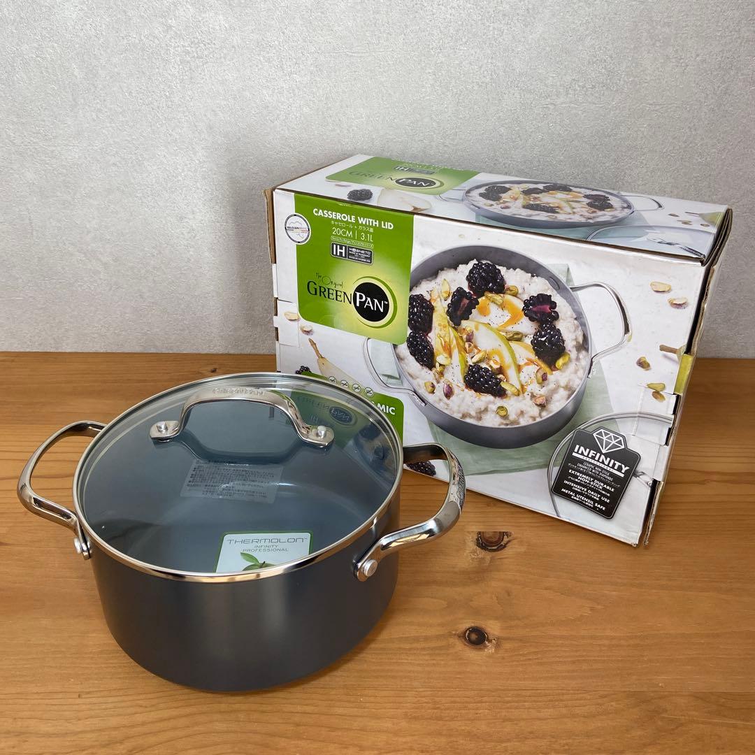 【新品】GREENPAN INFINITY 両手鍋