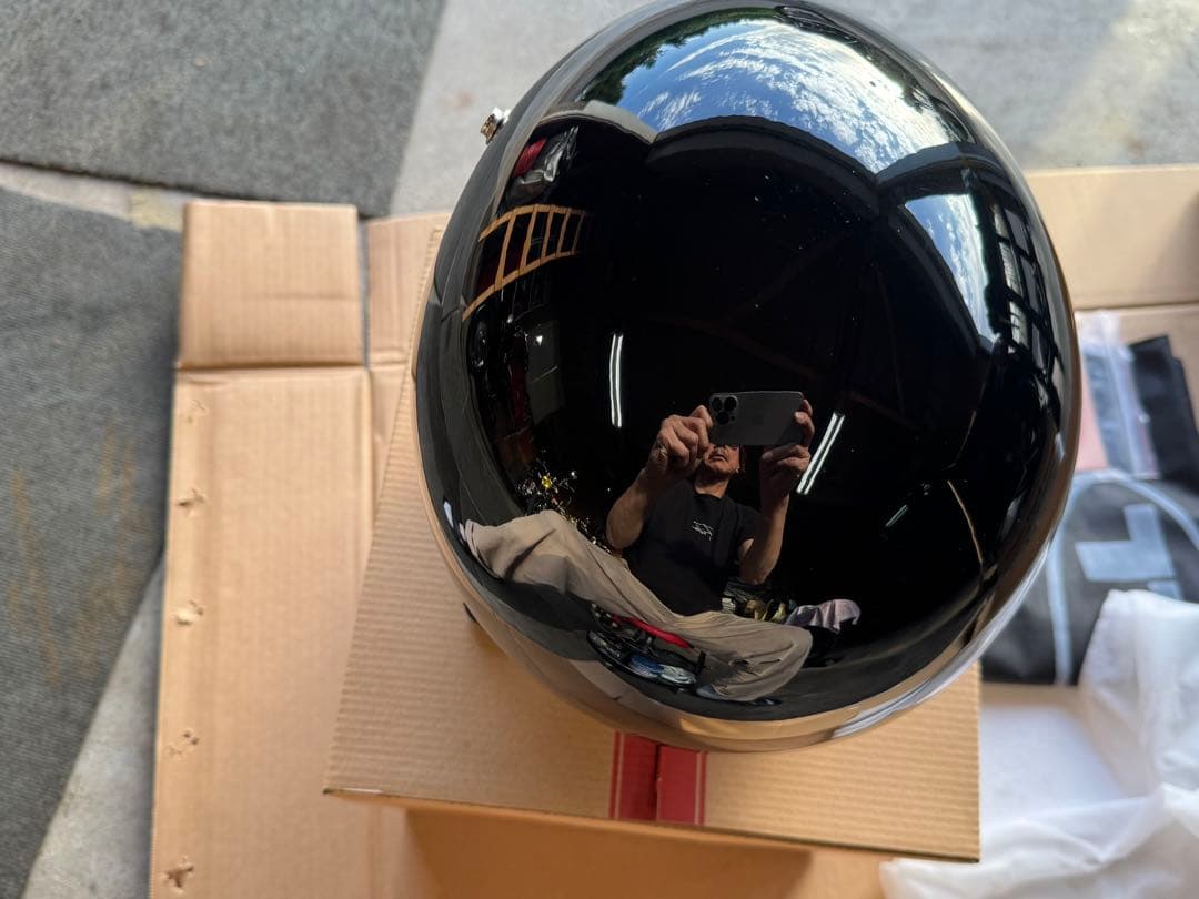 BELL 500TXJ ソリッドブラック ジェットヘルメット