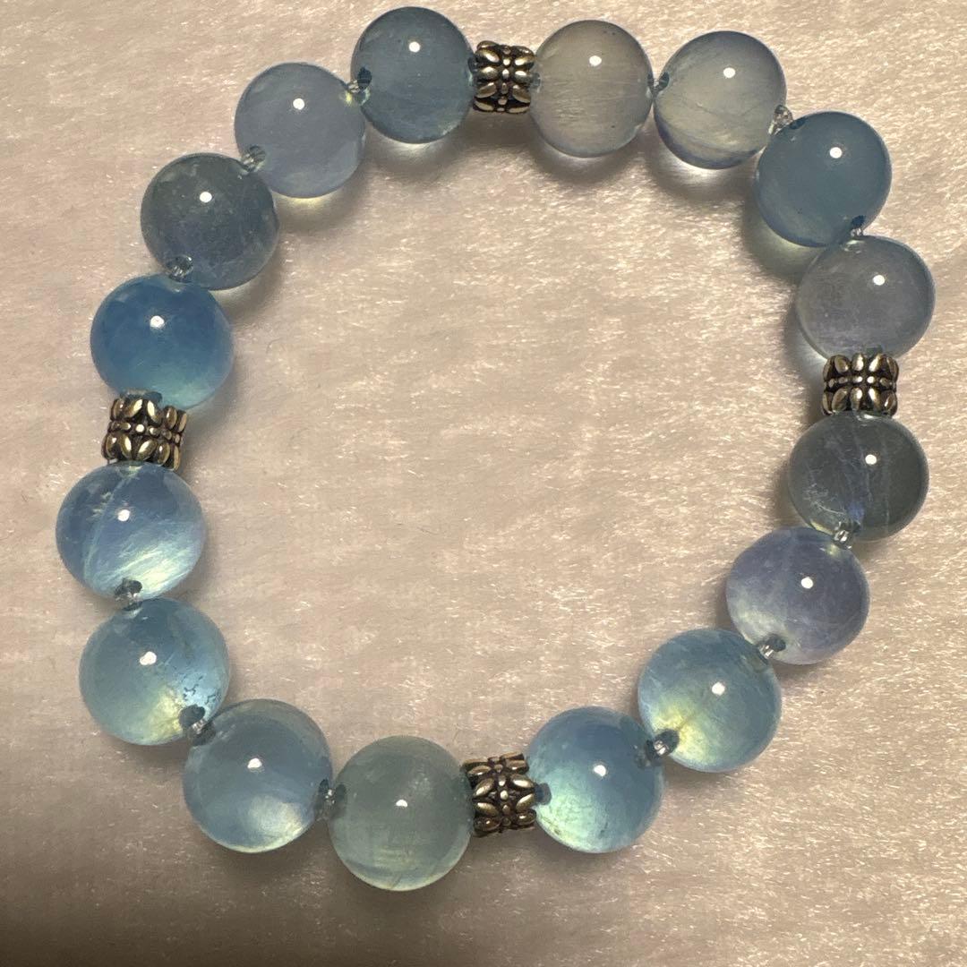 アクアマリン　ブレスレット