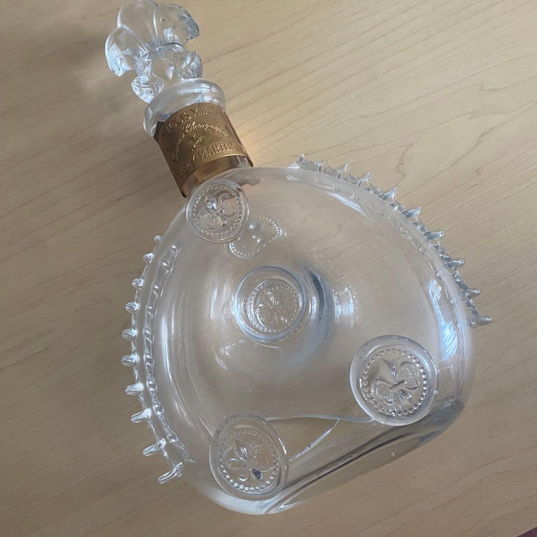 【破損あり】レミーマルタン ルイ13世 バカラ製 クリスタル 空きボトル