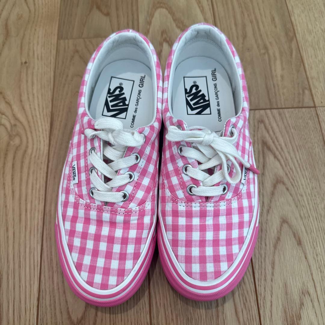 COMME des GARCONS GIRL× VANS スニーカー　23.5