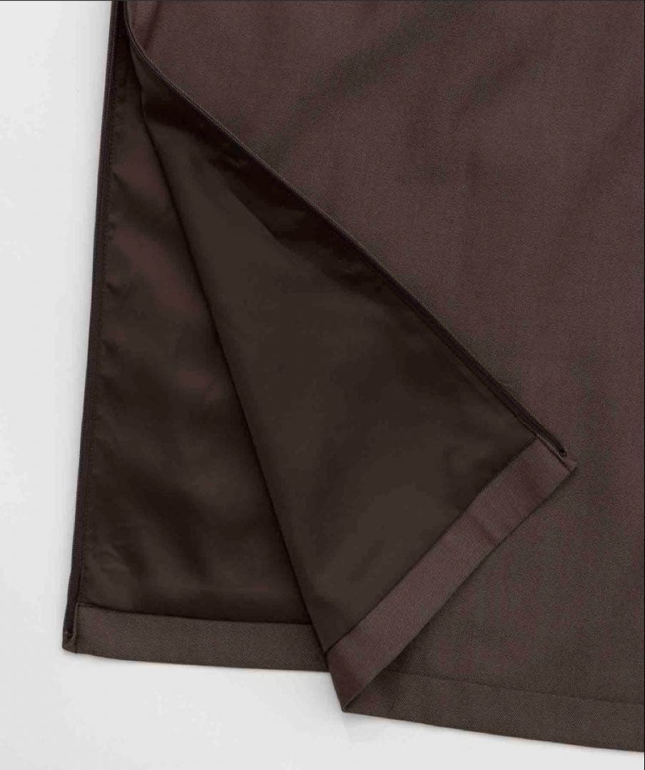 メゾンスペシャル ウールシャンブレー バルマカーンコート ステンカラーサイズ02