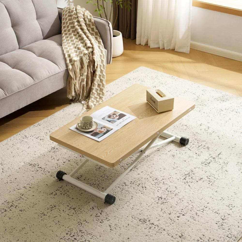 訳あり部品　圧昇降テーブル ダイニングテーブル デスク 食卓1742-200