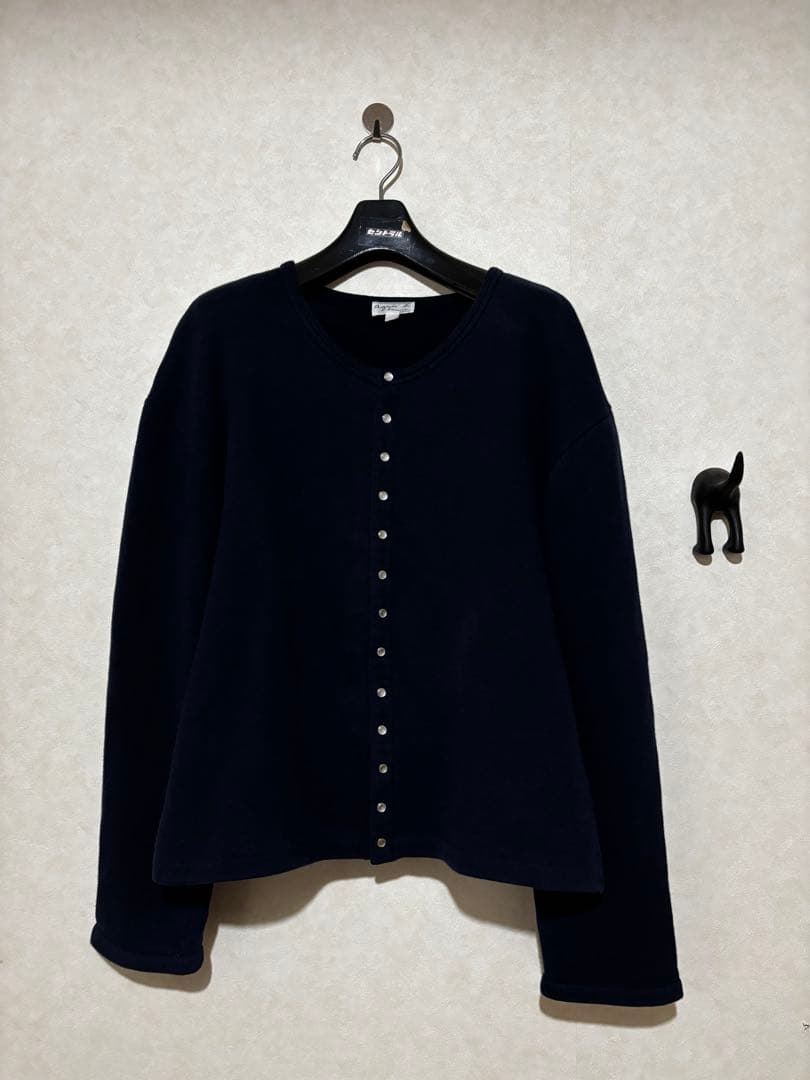 agnes b.HOMME ロングスリーブカーディガン