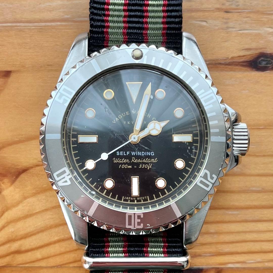 ヴァーグウォッチ VAGUE WATCH Co. GRY FAD 自動巻き