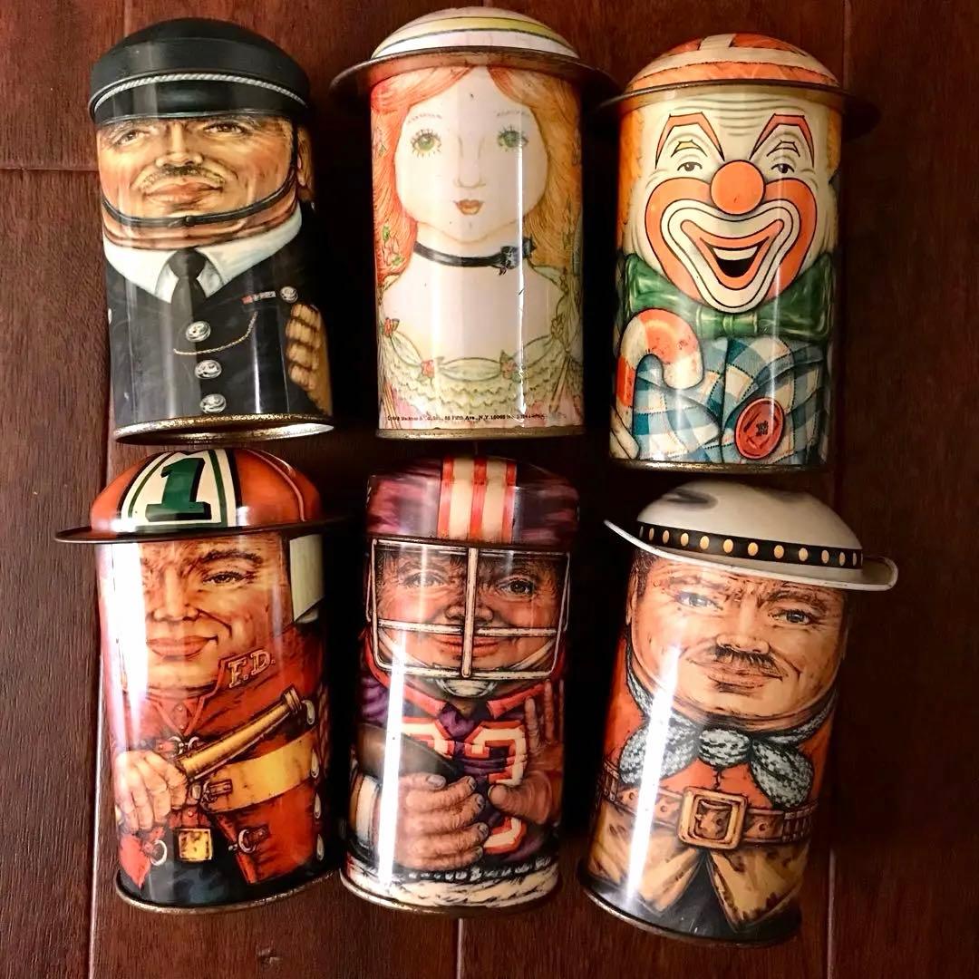 キャンディ缶 ６個セット ENGLAND セットでの販売です♫