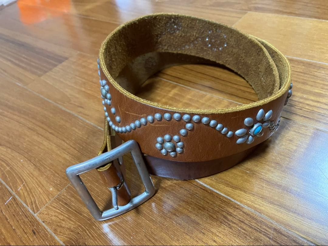 HTC ターコイズフラワーベルト　38