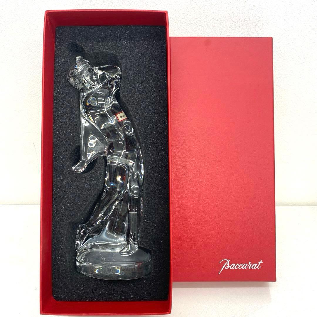 バカラ Baccarat ゴルフ スイング ショット ポーズ 置物