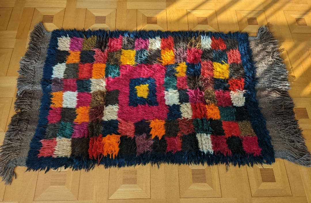 ビンテージ シャギーラグ