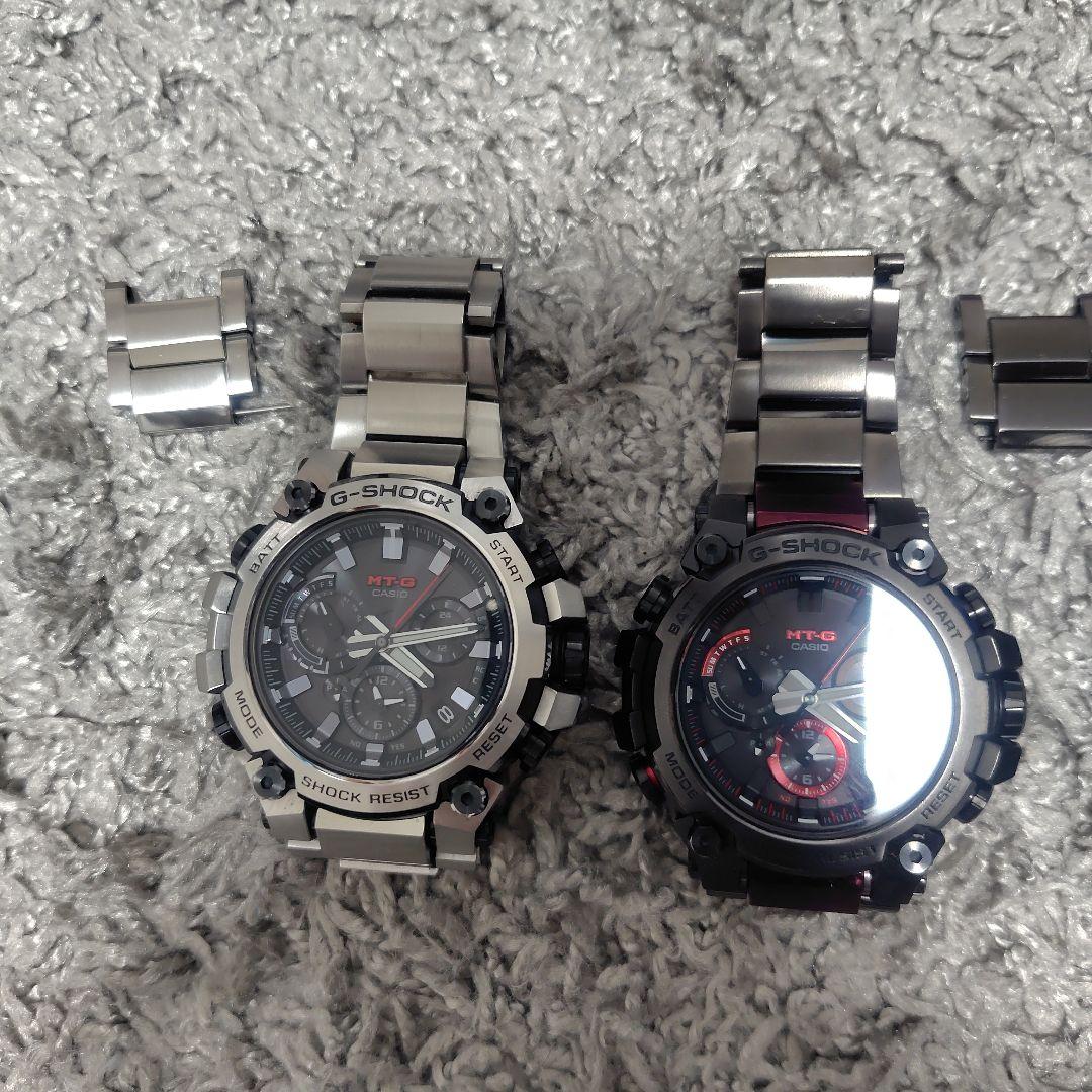 G-SHOCK MTG-B3000　2本セット 金属ベルト 時計