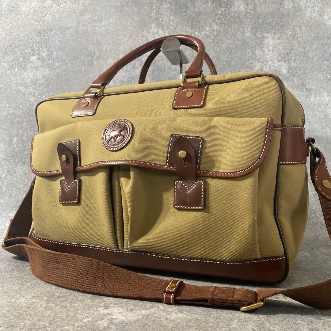 ハンティングワールド　サファリトゥデイ　ボストンバッグ　2way キャンバス