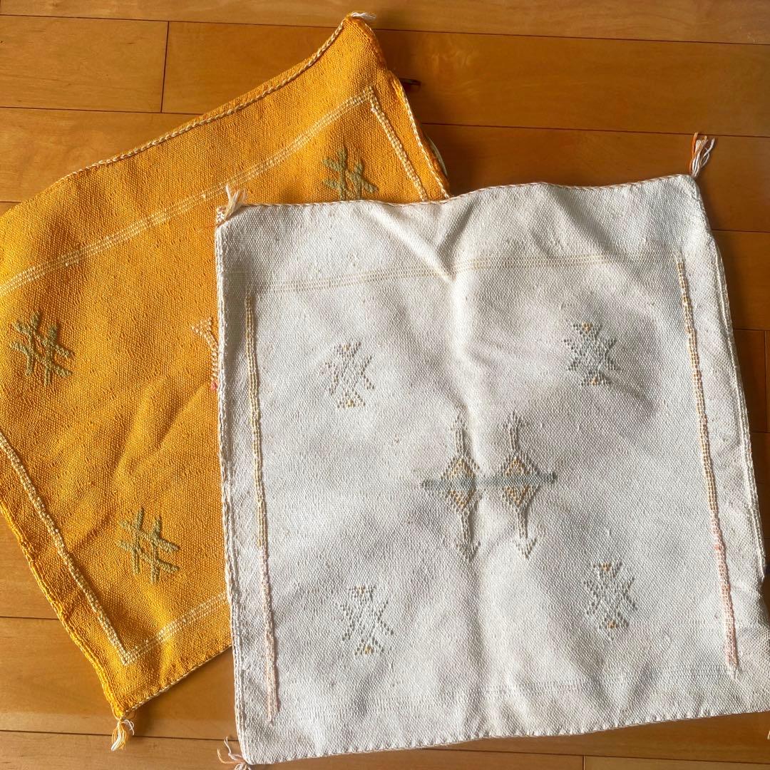 モロッコ クッションカバー　2枚セット