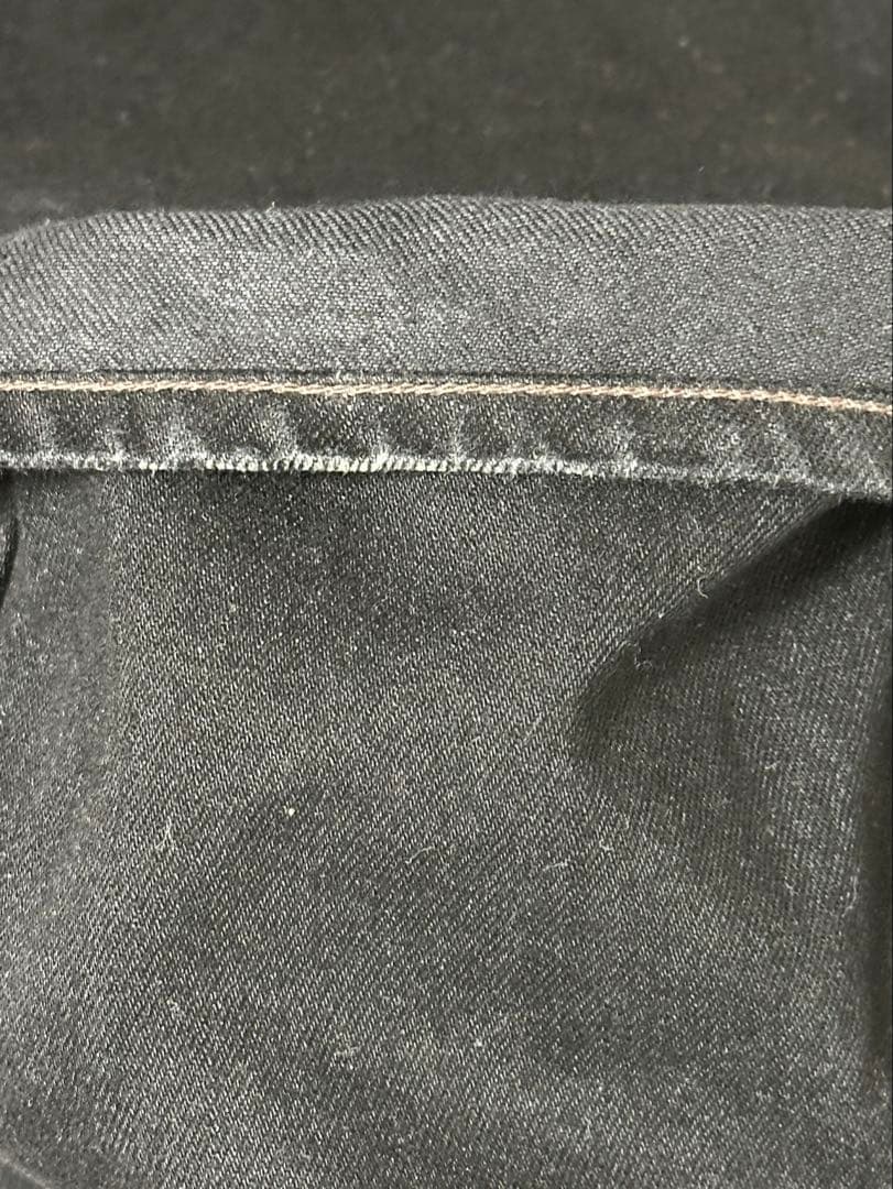 もす様　シオタ BAGGY 5 POCKET PANTS Black 32