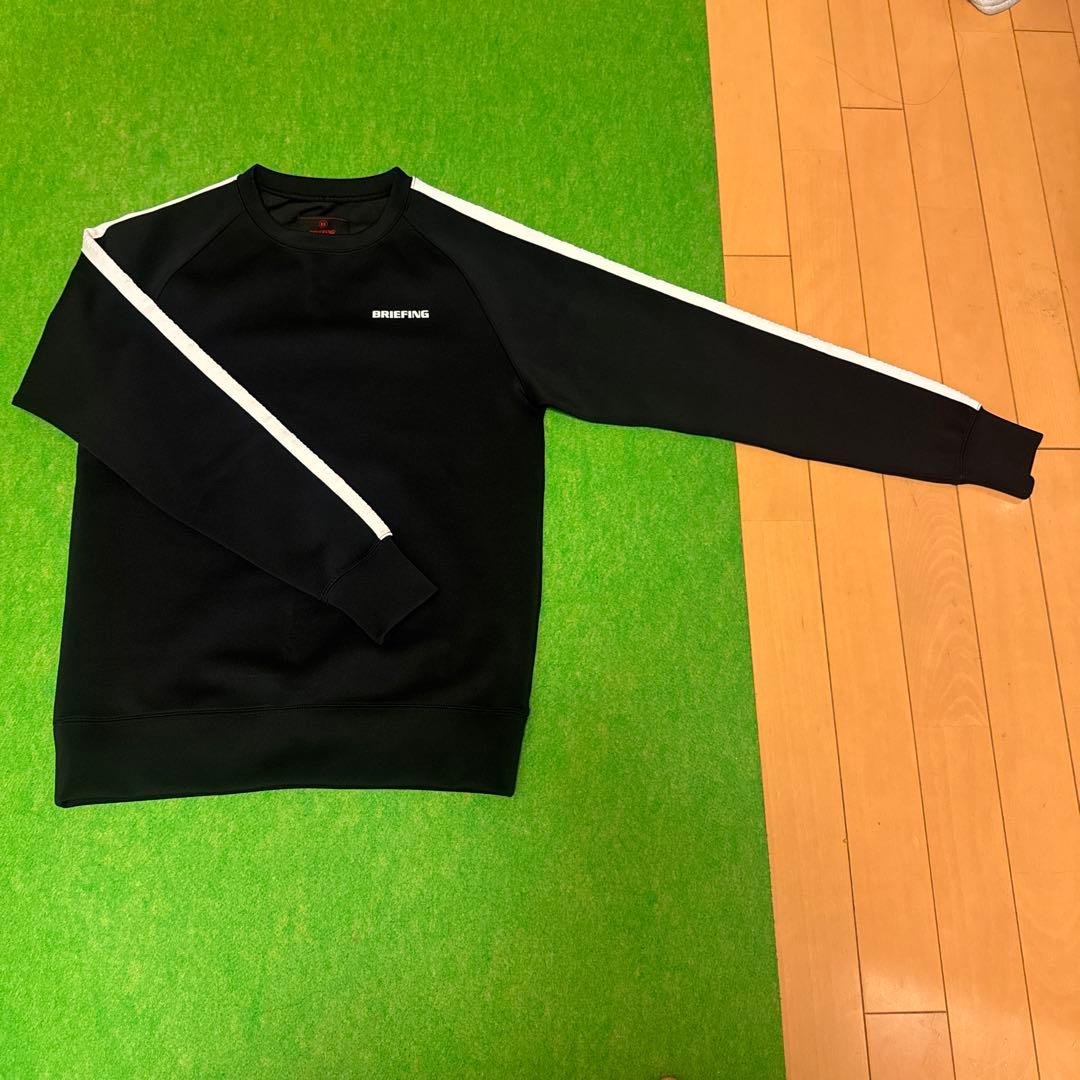 ブリーフィング　ゴルフ用トレーナー サイズS 黒色