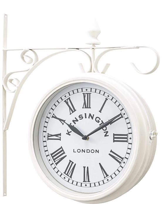 東谷 AZUMAYA ウォールクロック Lサイズ CLK-102WH ホワイト