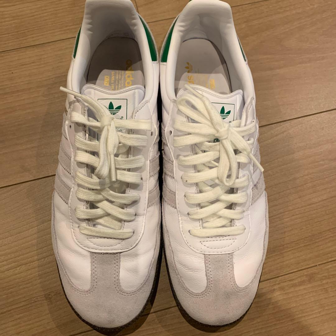 @*@様 adidas KITH ホワイト/グリーン スニーカー