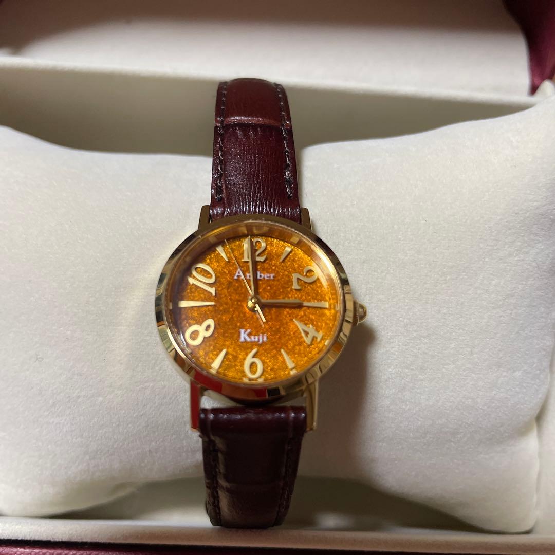 久慈琥珀　アンバーウォッチ　Amber 腕時計