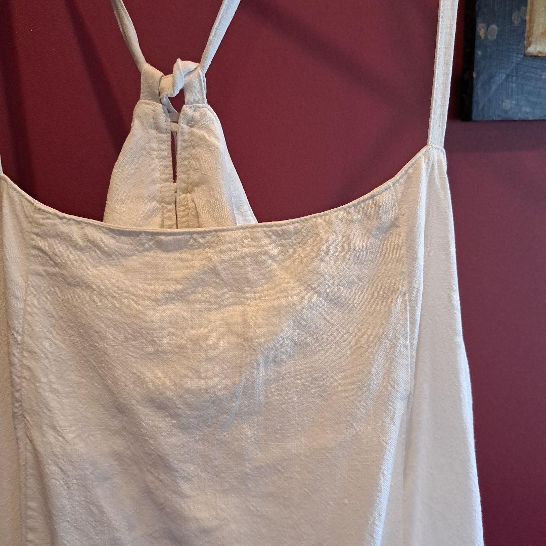 極美品ネストローブ nest Robe リネン グランジ　キャミソールワンピース