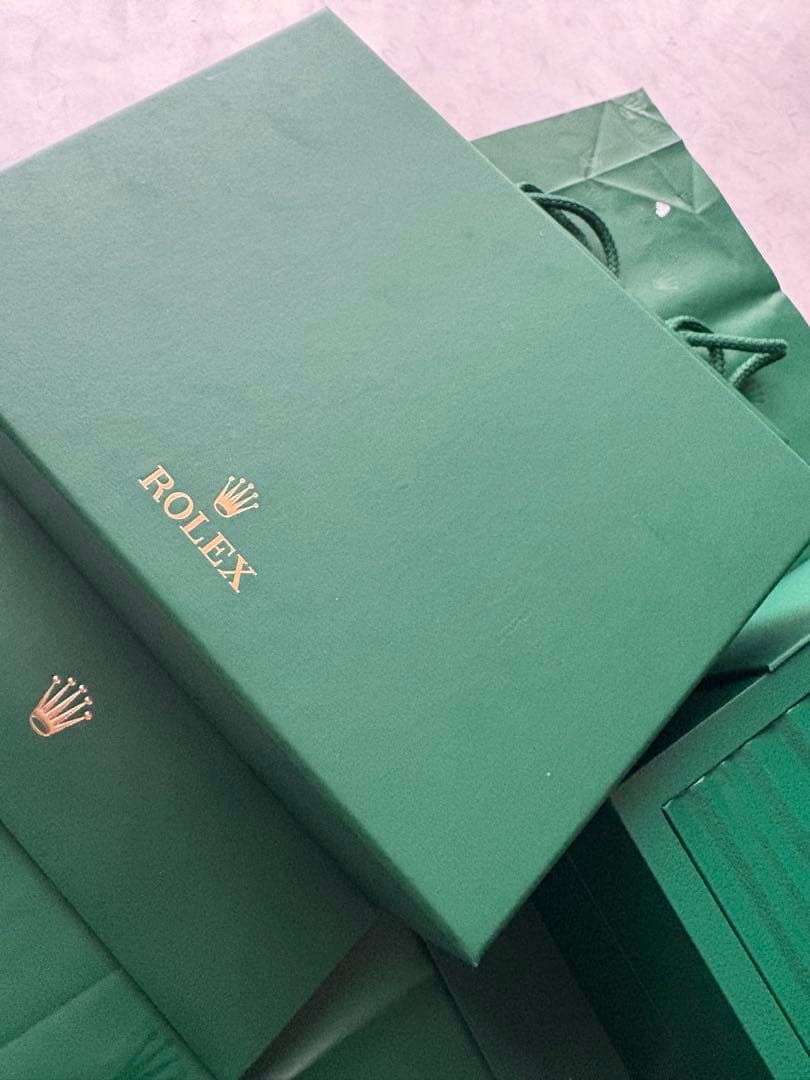 【２点】ロレックス ROREX‼️ グリーン ケース(外箱、内箱)