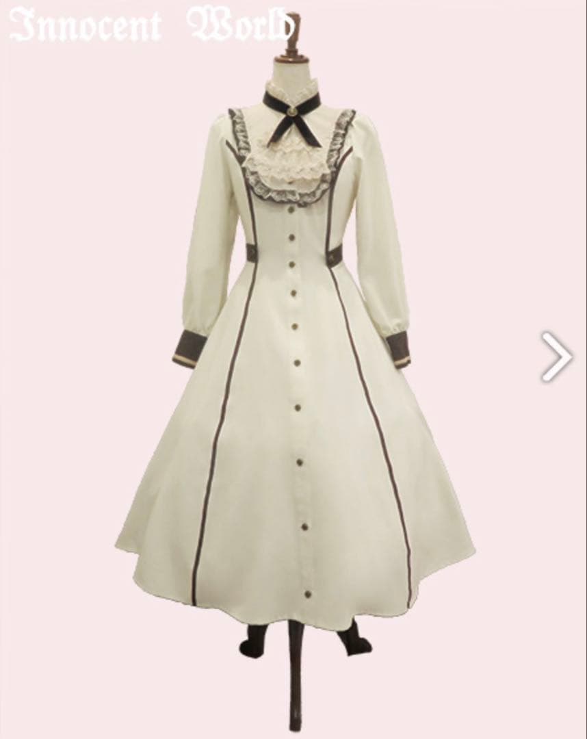 Innocent World イノワ/フルールバッスルドレス（長袖）