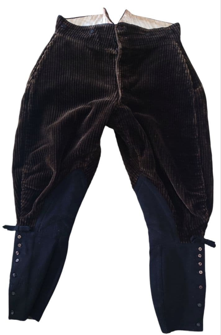 40S〜 ジョッパーズ vintage france euro Corduroy